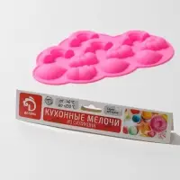 Форма для шоколада Доляна &laquo;Погода&raquo;, силикон, 22.5&times;14.5&times;1.5 см, 11 ячеек, МИКС