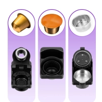 Кофеварка "3 в 1" капсульно-рожковая КТ-7528 - 1450 Вт