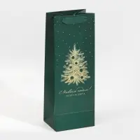 Пакет под бутылку &laquo;Тепла и уюта&raquo;, 13&times;36&times;10 см
