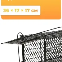 Крысоловка, 36&times;17&times;17 см, металлическая, Greengo