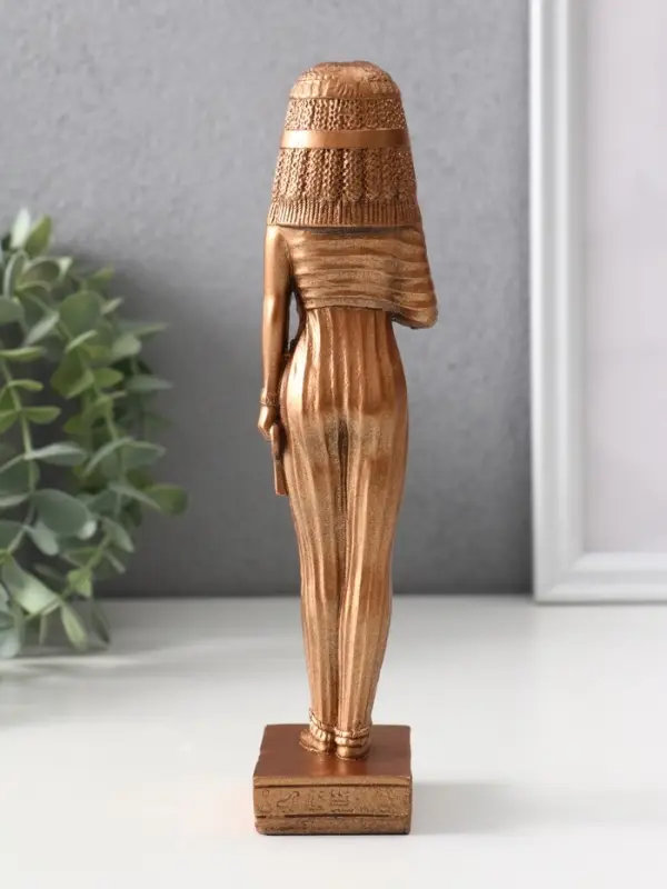 Фигура «Богиня египетская», 19.5×4×5.5 см, бронза Фигура «Богиня египетская», 19.5×4×5.5 см, бронза
