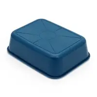 Туалет Сима без сетки 29&times;38&times;10.5 синий FIX