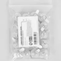 Светодиод для шара, круглый, цвет белый, пластик, набор 20 шт