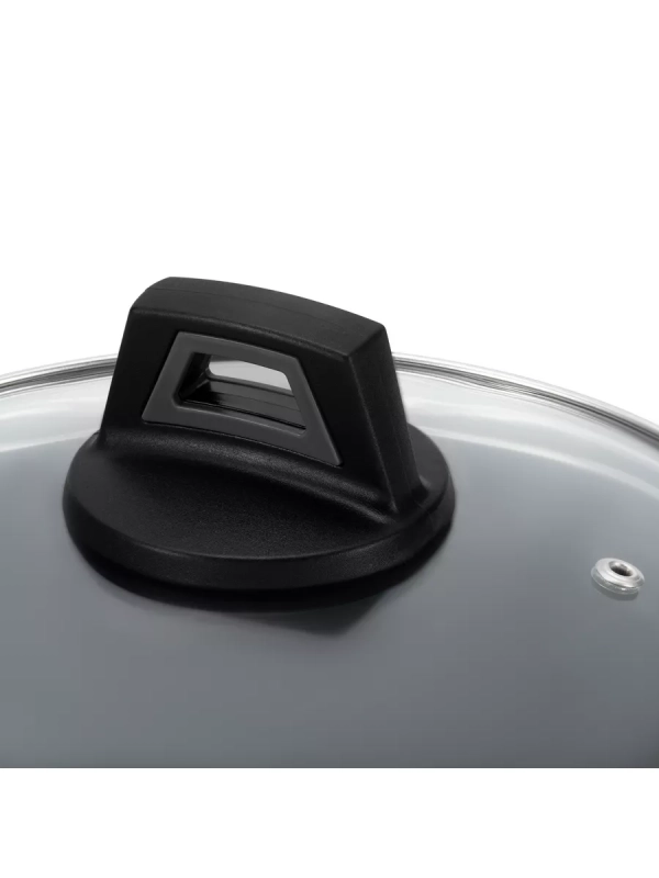 Кастрюля со стеклянной крышкой 20 см Graphit-20C 2,2 литра