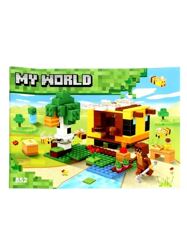 Конструктор блочный &laquo;Мой Мир. Пчелиный коттедж&raquo; Brick, 254 детали