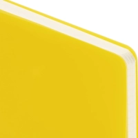 Бизнес-тетрадь А4,96л,кл,спир,пластик,тон.бл. Attache Bright colours Желтый