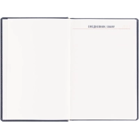 Ежедневник датированный 2026 АТТАСНЕ А5, 180л, 142х210мм, Каньон синий