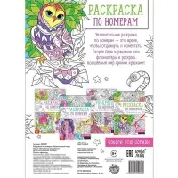 Раскраска по номерам &laquo;Удивительный мир&raquo;, 16 стр., формат А4