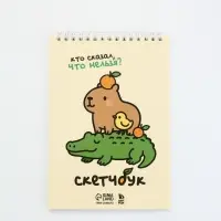 Скетчбук А5, 40 л. 100 г/м "Кто сказал, что нельзя?"