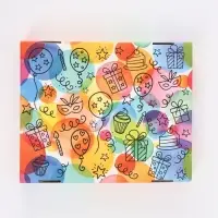 Коробка складная &laquo;День рождения&raquo;, 31 х 25,5 х 16 см