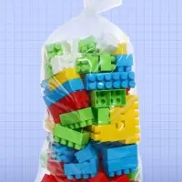 Конструктор средний, 72 элемента, МИКС