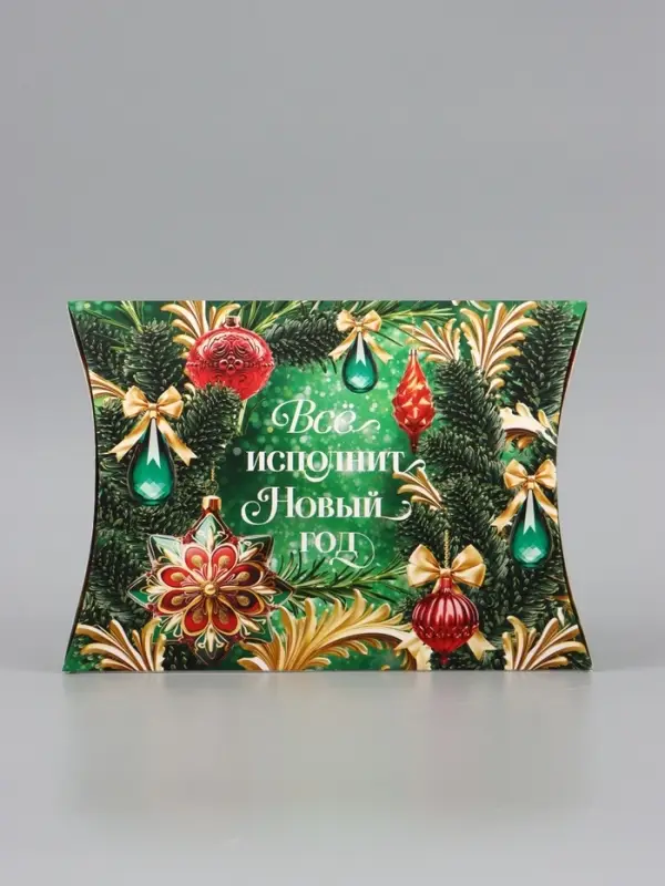 Коробка сборная фигурная &laquo;С Новым годом&raquo;, 26&times;19&times;4 см