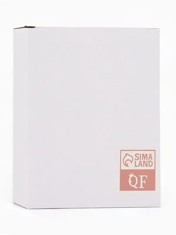 Зеркало декоративное, с увеличением х2, двустороннее, 16.5&times;25.5 см, (11&times;15.5 см), чёрное