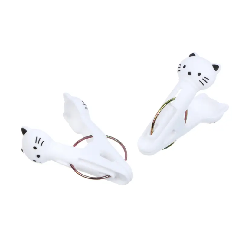 VETTA Набор прищепок, кошки, 4 шт, пластик