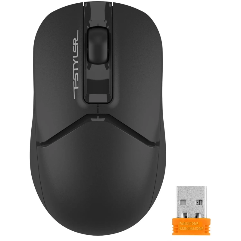 Мышь компьютерная A4Tech Fstyler (FG12S BLACK) оптическая 1200dpi/3but