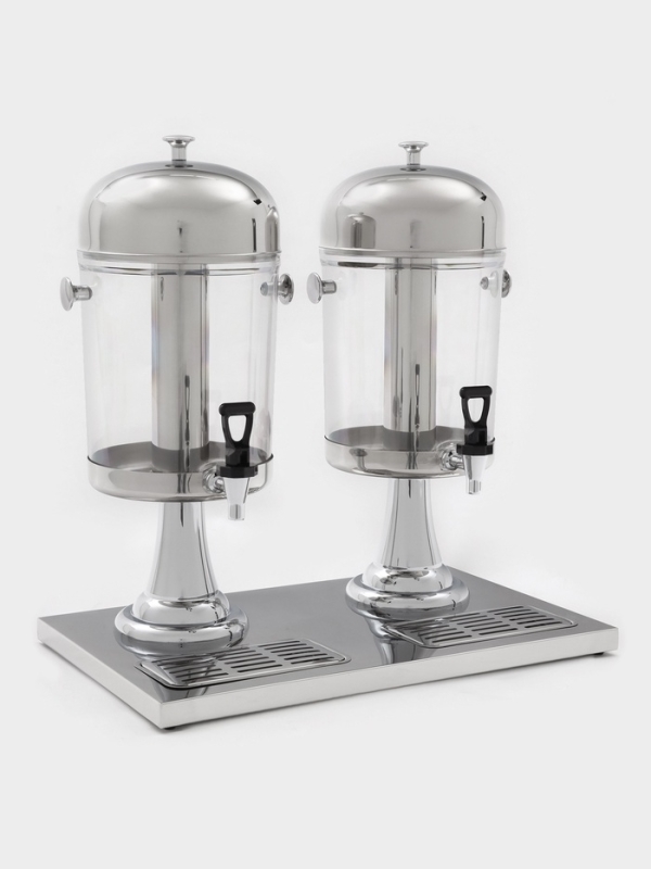 Диспенсер для напитков 2 секции по 8 л, 555х350,600 мм.