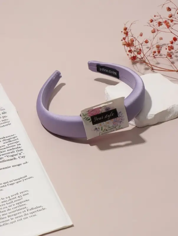 Ободок для волос QF &laquo;Жаннет&raquo;, галант объём, 3 см, МИКС