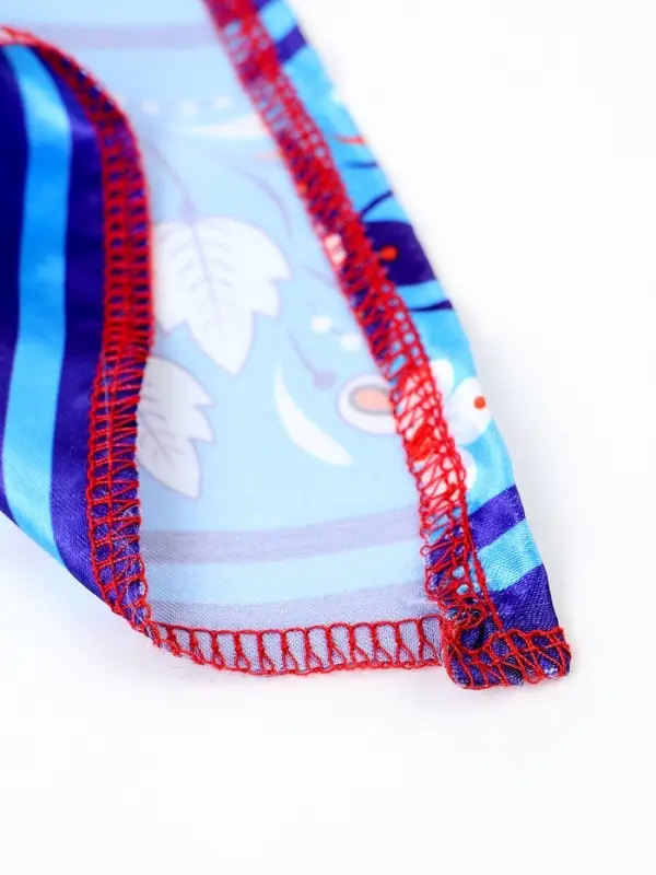 Карнавальная юбка "Марья Кудесница" цвет красный