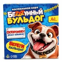 Настольная игра для детей на реакцию &laquo;Безумный бульдог&raquo;, МИКС, от 1 игрока, 3+