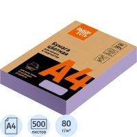 Бумага цветная Выбор есть (А4,80г,фиолетовая пастель) пачка 500л