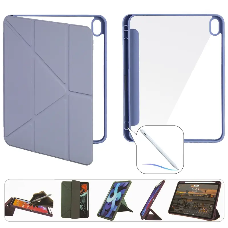 Чехол-книжка iPd 10 (2022) 10.9 Smart Case Crystal Folio (Pencil)