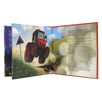 Книга на английском языке «The tractor called Vick and the big race»