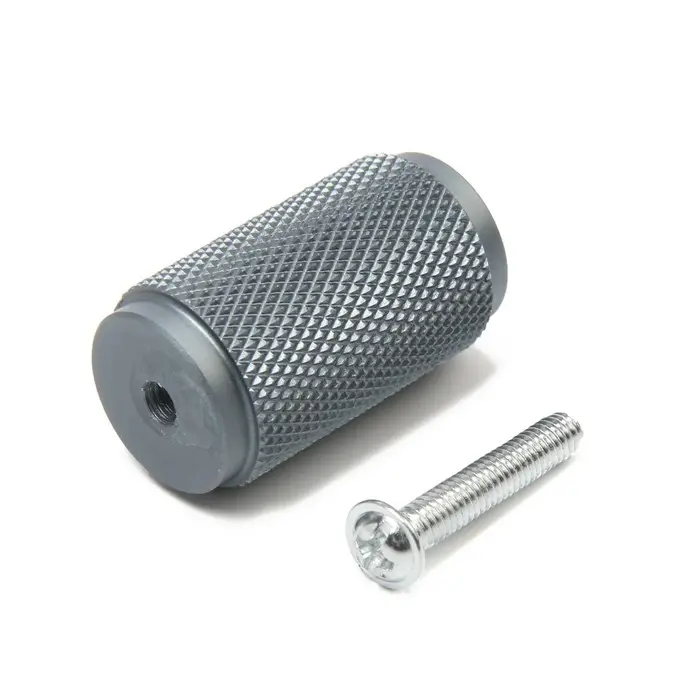 Ручка-кнопка CAPPIO PK331, d=28 мм, цвет графит Ручка-кнопка CAPPIO PK331, d=28 мм, цвет графит