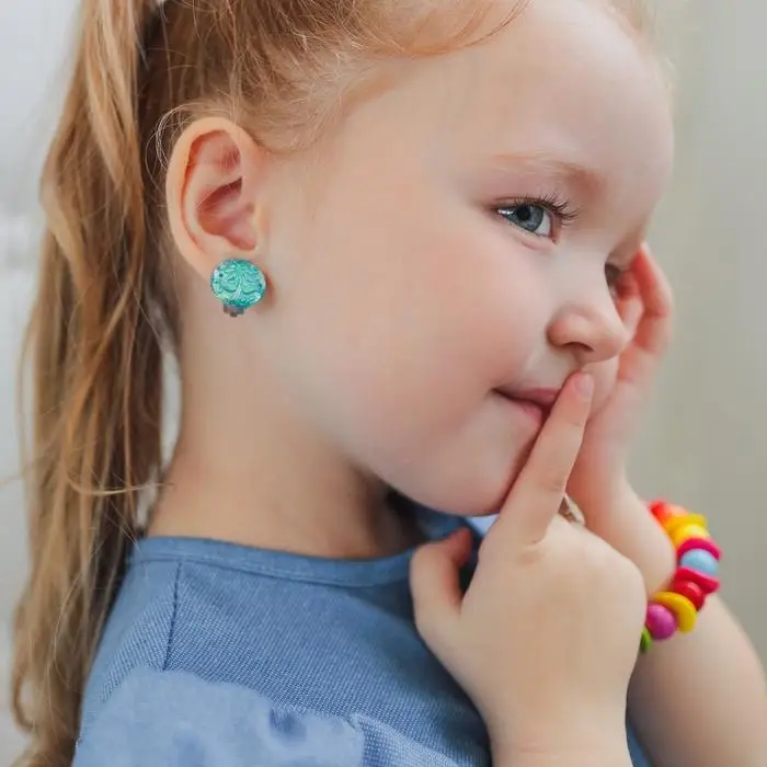 Серьги клипсы детские Выбражулька «Семицветик», миксы Серьги клипсы детские Выбражулька «Семицветик», миксы