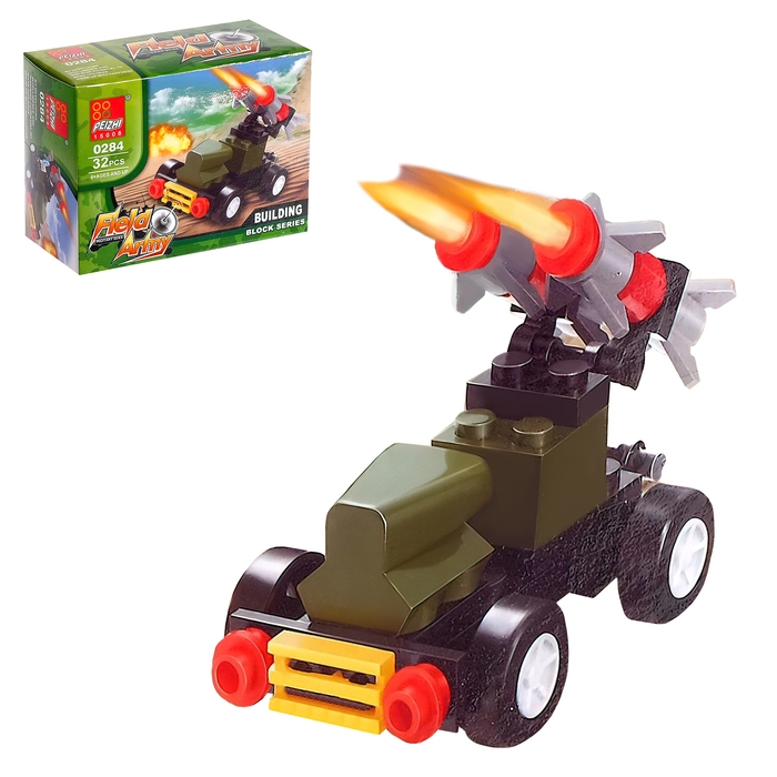 Конструктор &laquo;Военная техника&raquo;, 30-33 деталей, МИКС