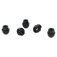 Гайка колесная M14x1,5x31, конус, ключ 21, открытая, черный электрофорез для а/м Ford