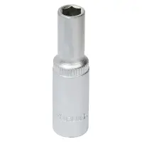 Головка торцевая 3/8"DR шестигранная 8мм, L=63мм пласт.подвес