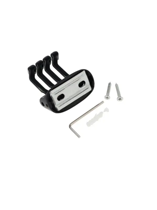 Крючок мебельный CAPPIO OCTOPUS, четырехрожковый, черный