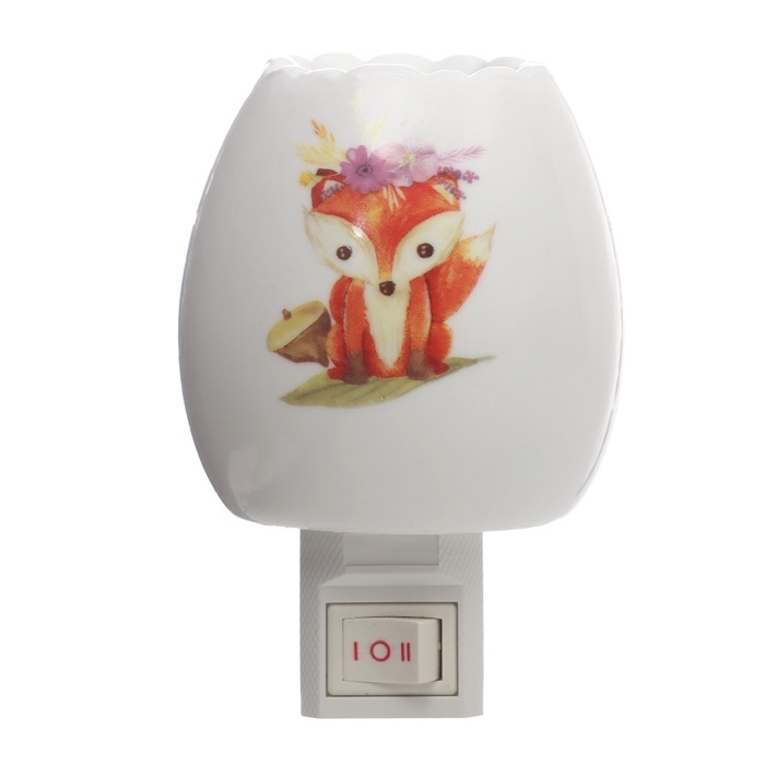 Светильник Светильник "Лисичка" 1х7Вт Е11 белый 6х7х12см