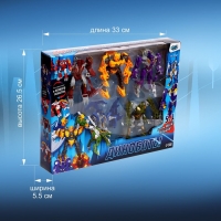 Набор трансформеров &laquo;Диноботы&raquo;, 5 роботов в 1