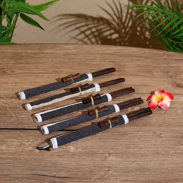 Палочки китайские  Палочки китайские "Сирень" 5 пар 25х10х2 см кокос, МИКС
