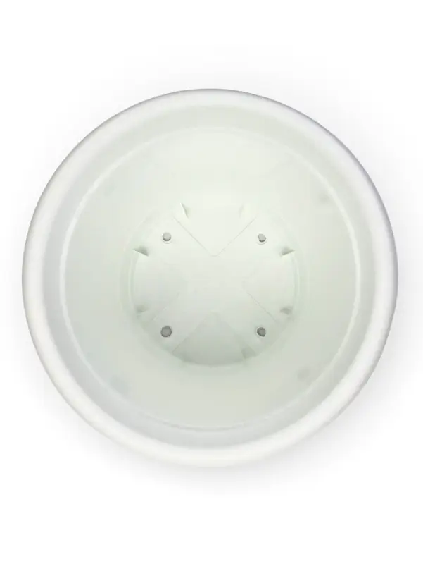 Горшок для цветов с поддоном &laquo;Борнео&raquo;, 25.8 л, пластиковый, цвет мраморный