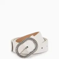Ремень жен 05-01-02-01, Июнь2511, 2,9*0,3*110 см, винт, пряж металл, 1 прокол, белый Ремень жен 05-01-02-01, Июнь2511, 2,9*0,3*110 см, винт, пряж металл, 1 прокол, белый