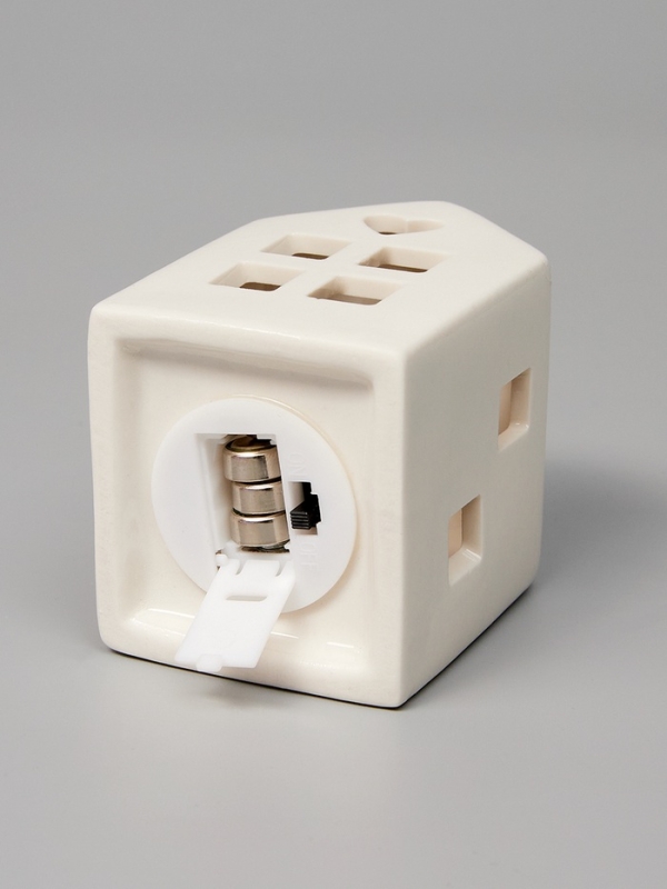 Светодиодная фигура Светодиодная фигура "Дом белый" 8х4.8х5.5, 1 LED, LR44x3(в компл.), Т/БЕЛЫЙ