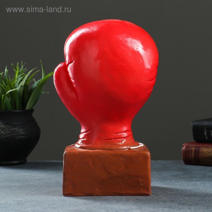 Копилка Копилка "Боксерская перчатка" красное золото, 15х12х24см