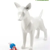 Игрушка для собак канатная &laquo;2 узла с мячом TPR&raquo;, до 20 с, до 50 г