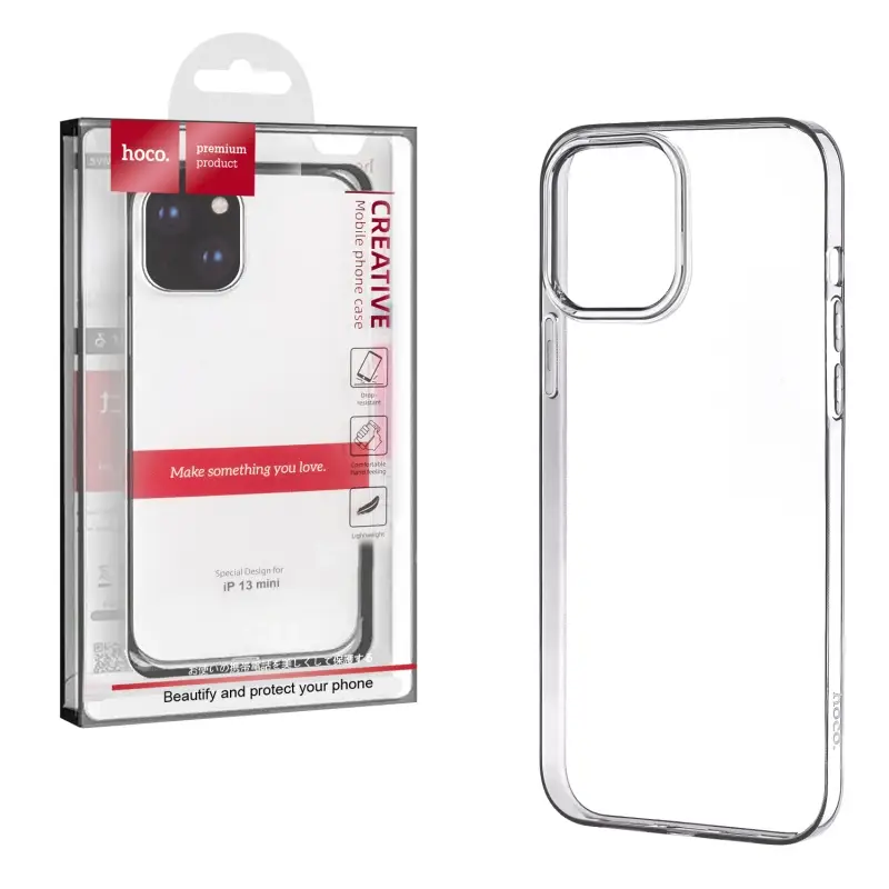Чехол для iPhone 13 Mini Hoco TPU прозрачный