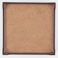 Салфетница Доляна &laquo;Мокко&raquo;, 12.3&times;12.3 см, с салфетками, дерево, коричневая
