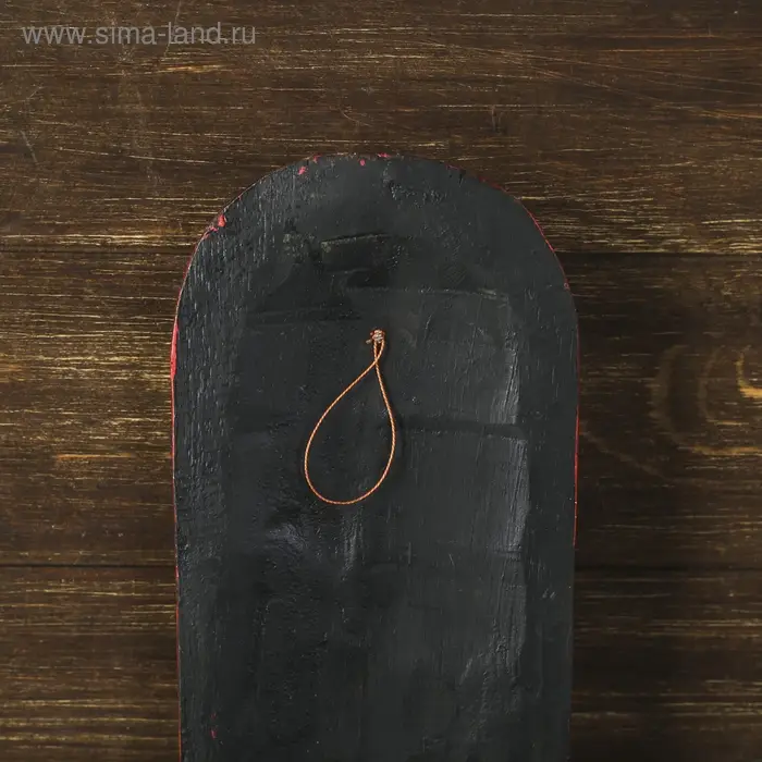 Маска настенная дерево Маска настенная дерево "Абориген коричневый со стразами" 3х12х50 см