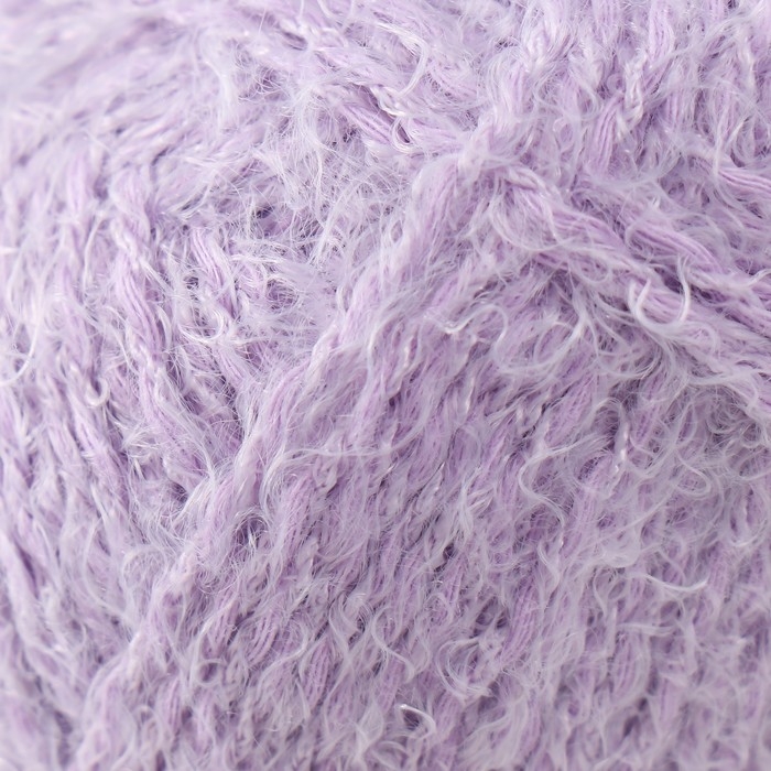 Пряжа "Хлопок травка" 65% хлопок 35% полиамид 220 м/100гр (072 лаванда)
