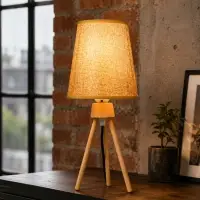 Лампа настольная RISALUX 16600/1CF, E27, 40 Вт, кофейная, 16&times;16&times;36.5 см
