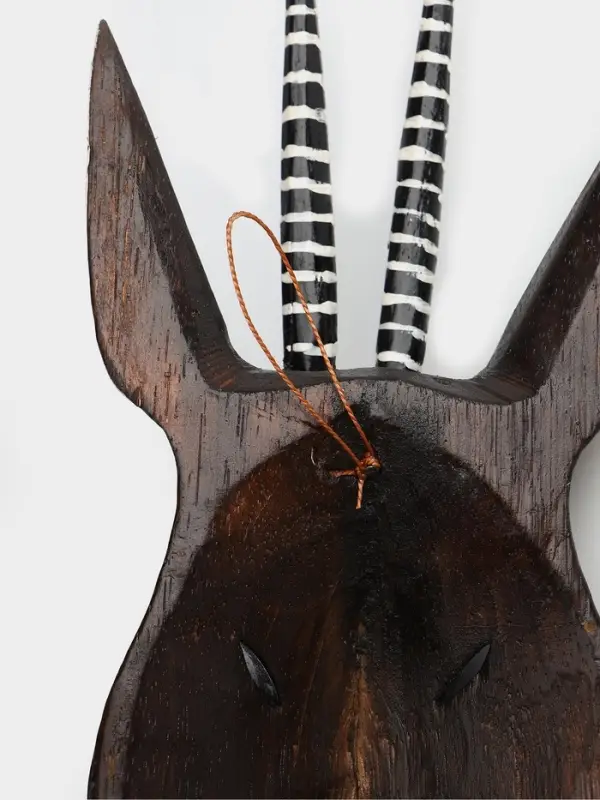 Маска настенная &laquo;Антилопа&raquo;, 34 см, дерево