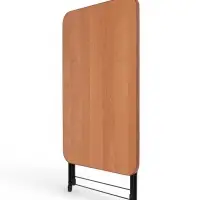 Стол туристический складной, 75&times;50&times;50/62 см, ЛДСП, цвет миланский орех