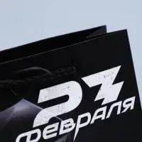 Пакет подарочный ламинированный, упаковка, &laquo;С 23 февраля&raquo;, S 12&times;15&times;5.5 см