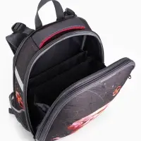 Рюкзак школьный для девочки &laquo;Щенок&raquo;, Stavia, эргономичная спинка, 30&times;16&times;38 см, серый