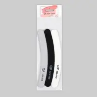 Набор пилок для ногтей, бумеранг, 100/180, 180/200, 200/240 грит, 18 см, 3 шт.